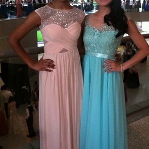 Elegant Pink Prom/Formal Dress